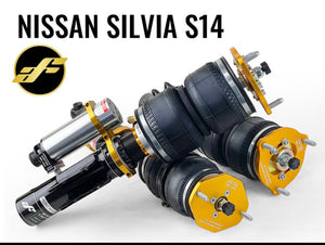 * AIRFORCE SUSPENSION NISSAN 240SX / SILVIA S14 / S15 AIRSTRUTS.