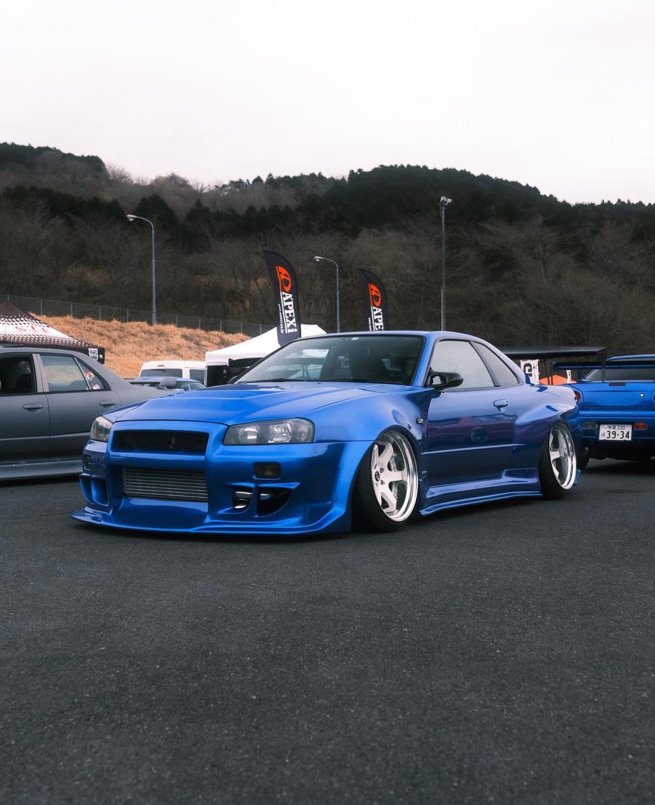 * AIRFORCE SUSPENSION NISSAN SKYLINE R34 AIRSTRUTS.