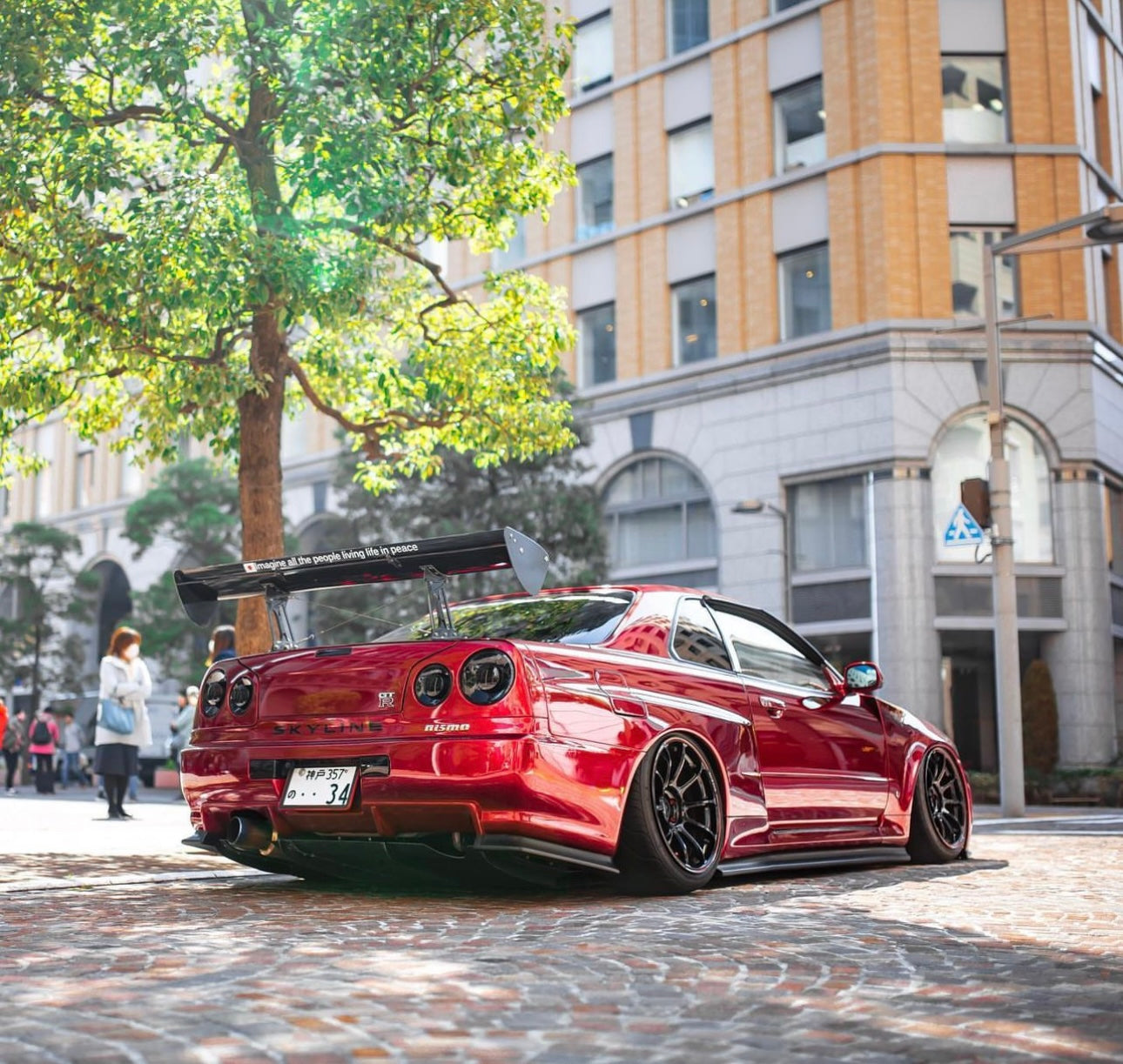 * AIRFORCE SUSPENSION NISSAN SKYLINE R34 AIRSTRUTS.