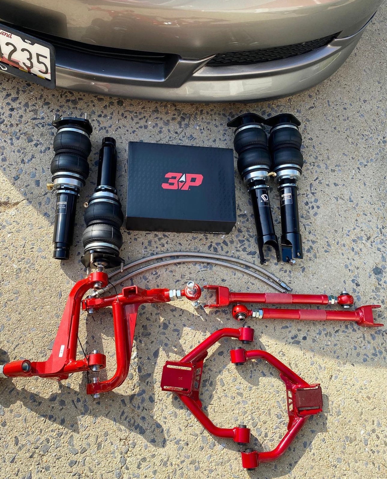 AIRDEMAND SUSPENSION INFINITI G35 / G37 RWD / AWD AIRSTRUTS.