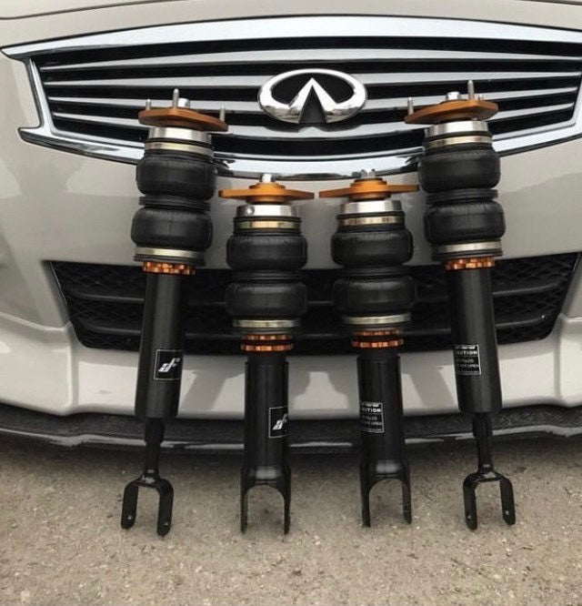 * AIRFORCE SUSPENSION INFINITI G35 / G37 RWD/AWD AIRSTRUTS.