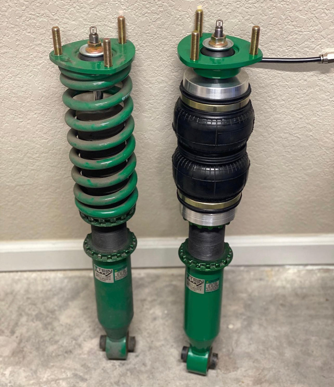 COILOVER BAG CONVERSION AIRSUSPENSION KIT.